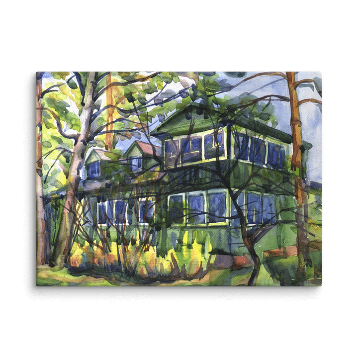 Masterpiece Canvas Collection - Dacha house in forest product image (3)