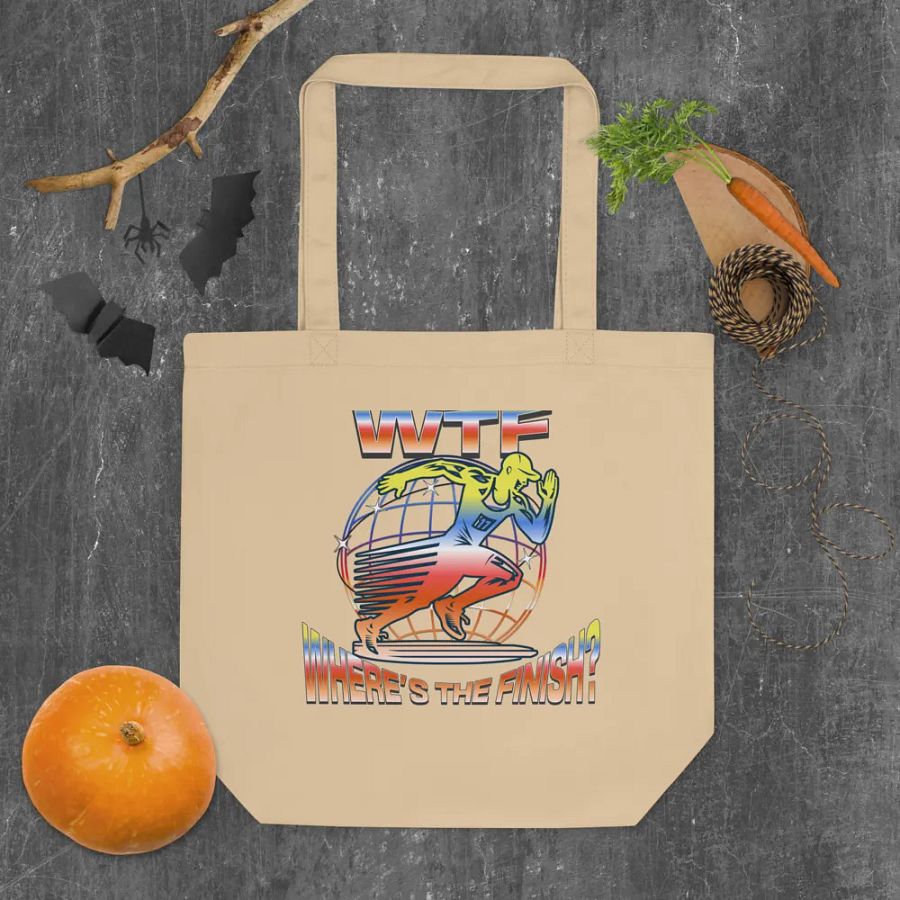 WTF Where's The Finish? Runner Global Tote product image (5)