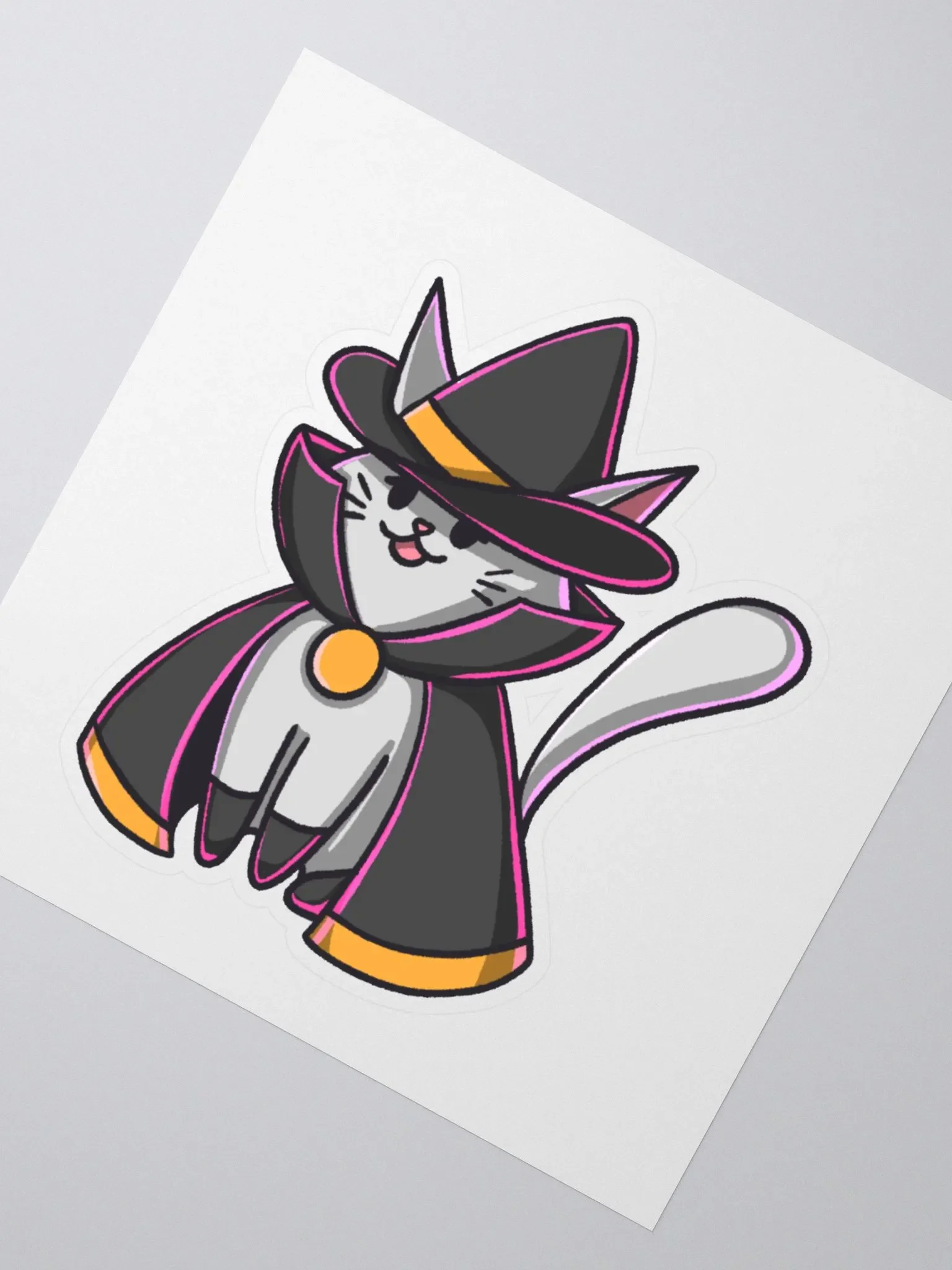 Sticker of the Month - Karina the Witch Cat product image (5)