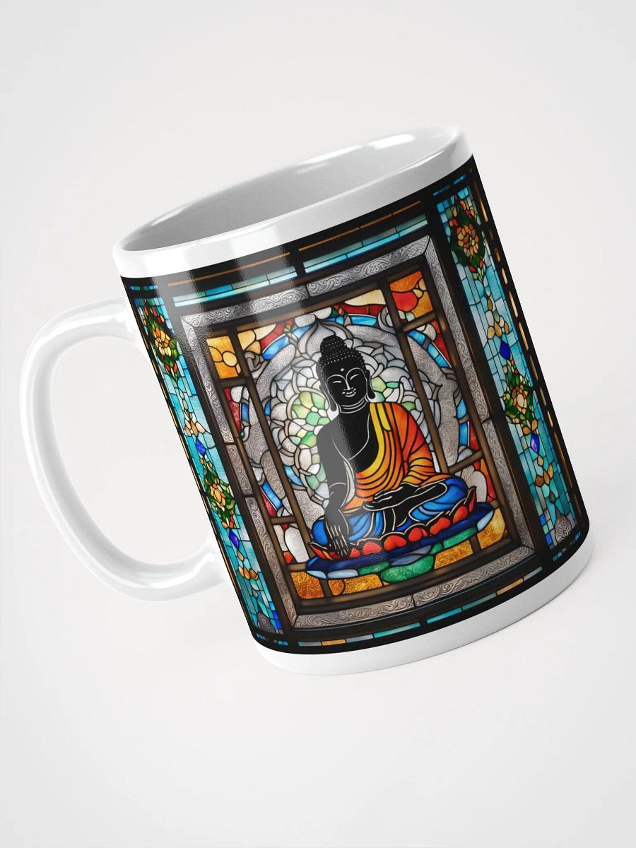 #008 Black Tara Buddha Stained Glass Mug product image (3)