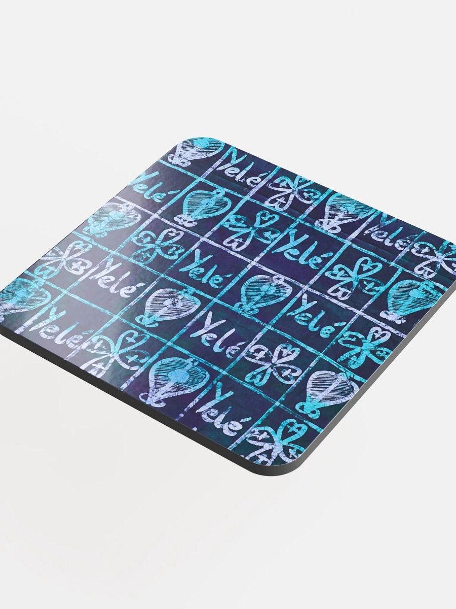 Power of Love Print Cork Coaster product image (4)
