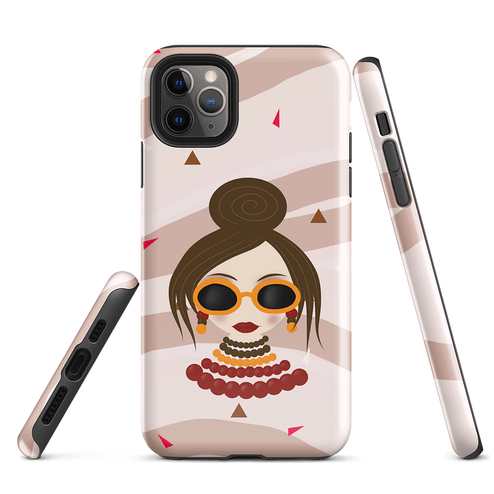 Stylish woman Tough iPhone® Case product image (3)