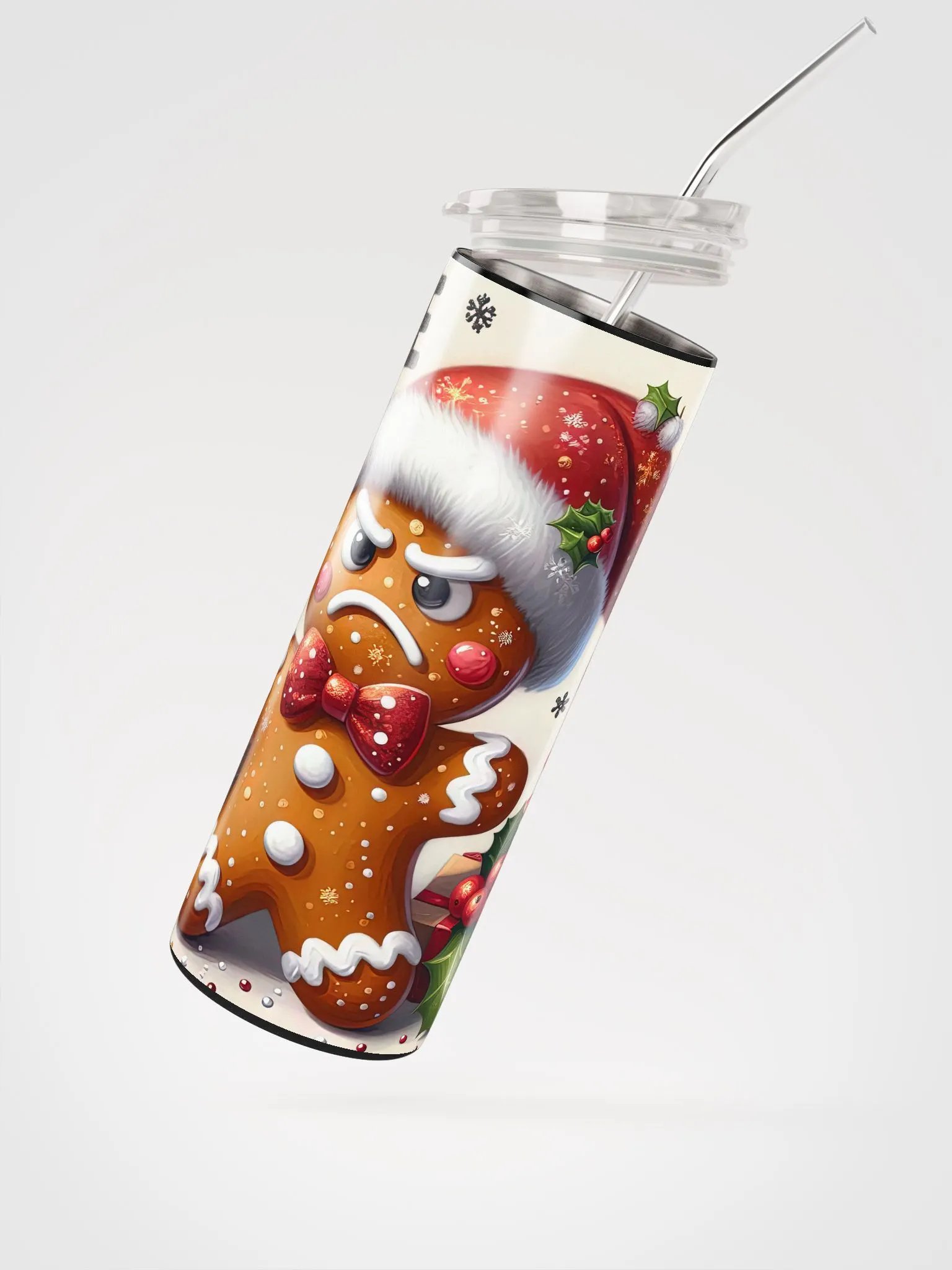 Funny Gingerbread Man Tumbler – 
