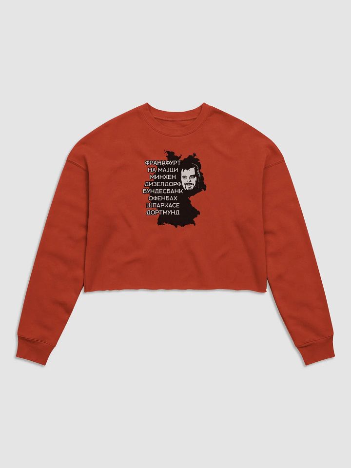 Biber Rane Bella+Canvas Women's Fleece Crop Sweatshirt product image (1)