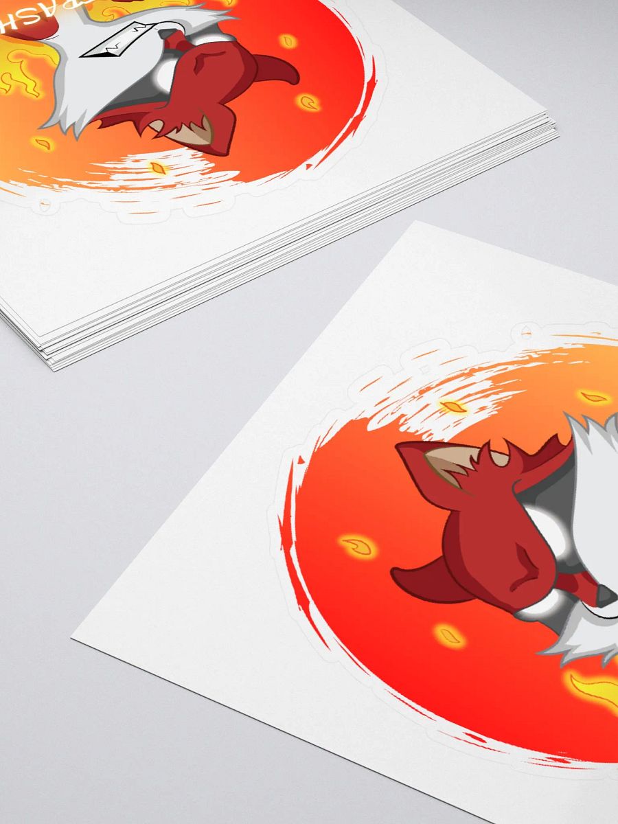 Red Trash Panda Rage Sticker product image (16)