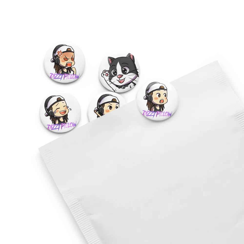DizzyPillow Pin Set #1 product image (8)