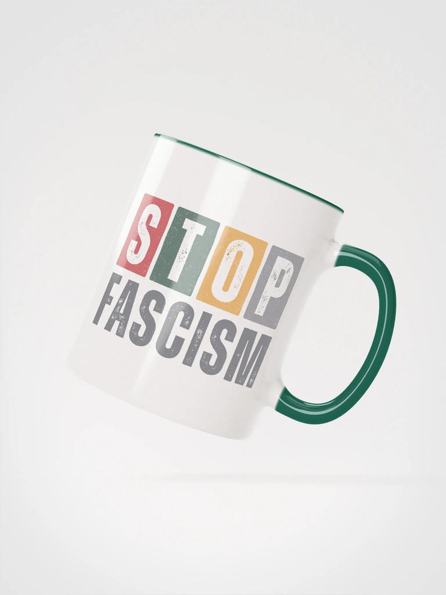 Stop Fascism Mug - Being Liberal product image (2)