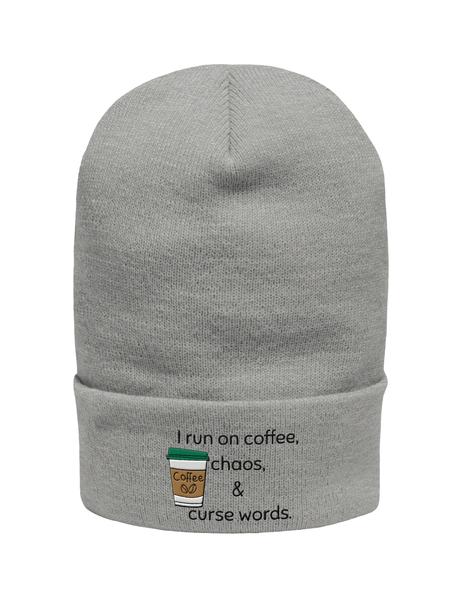 Light Chaos Coffee Beanie product image (1)