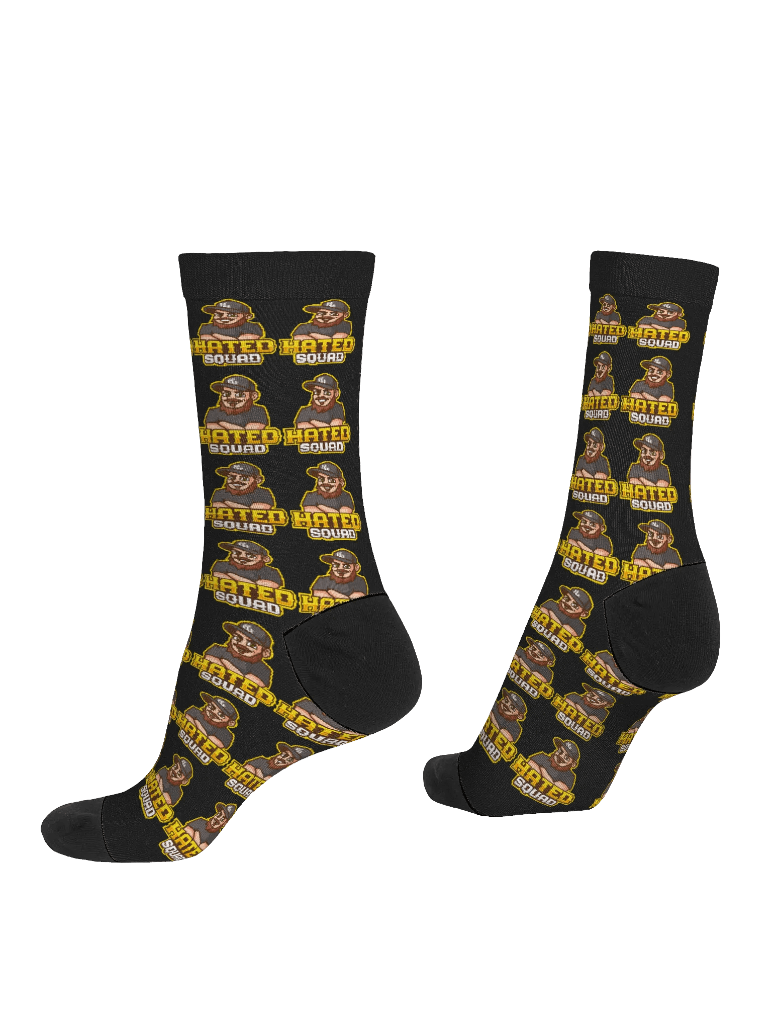 Hated Squad Crew Neck Socks product image (4)