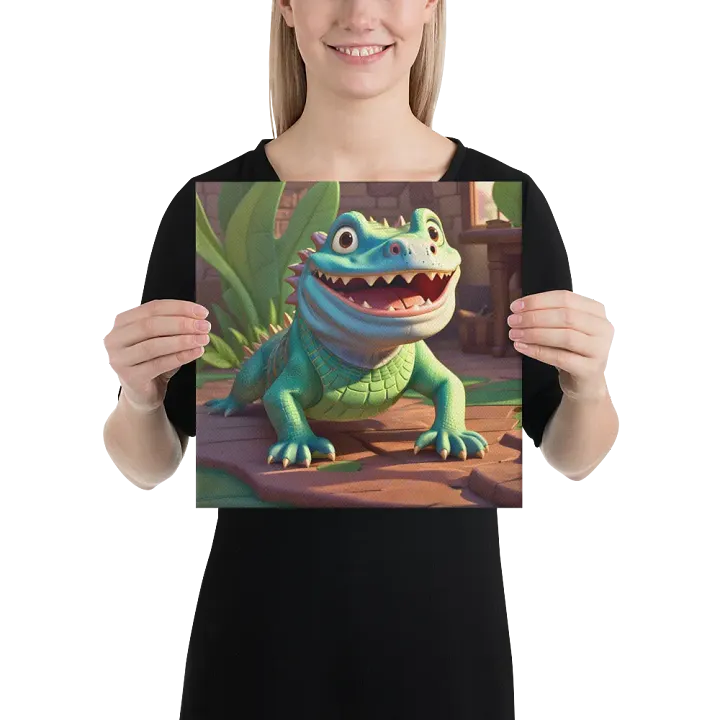 Endangered Species - Mexico - Morelet´s Crocodile Canvas Art product image (2)