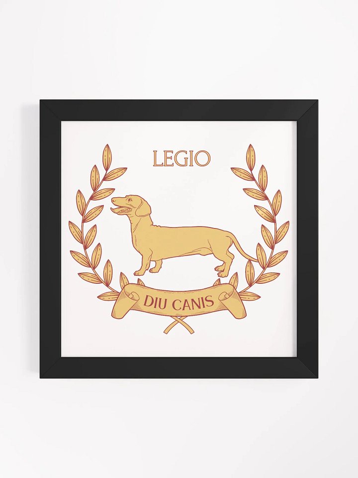 Legion Of The Long Dog - Framed Print (White Background) product image (4)
