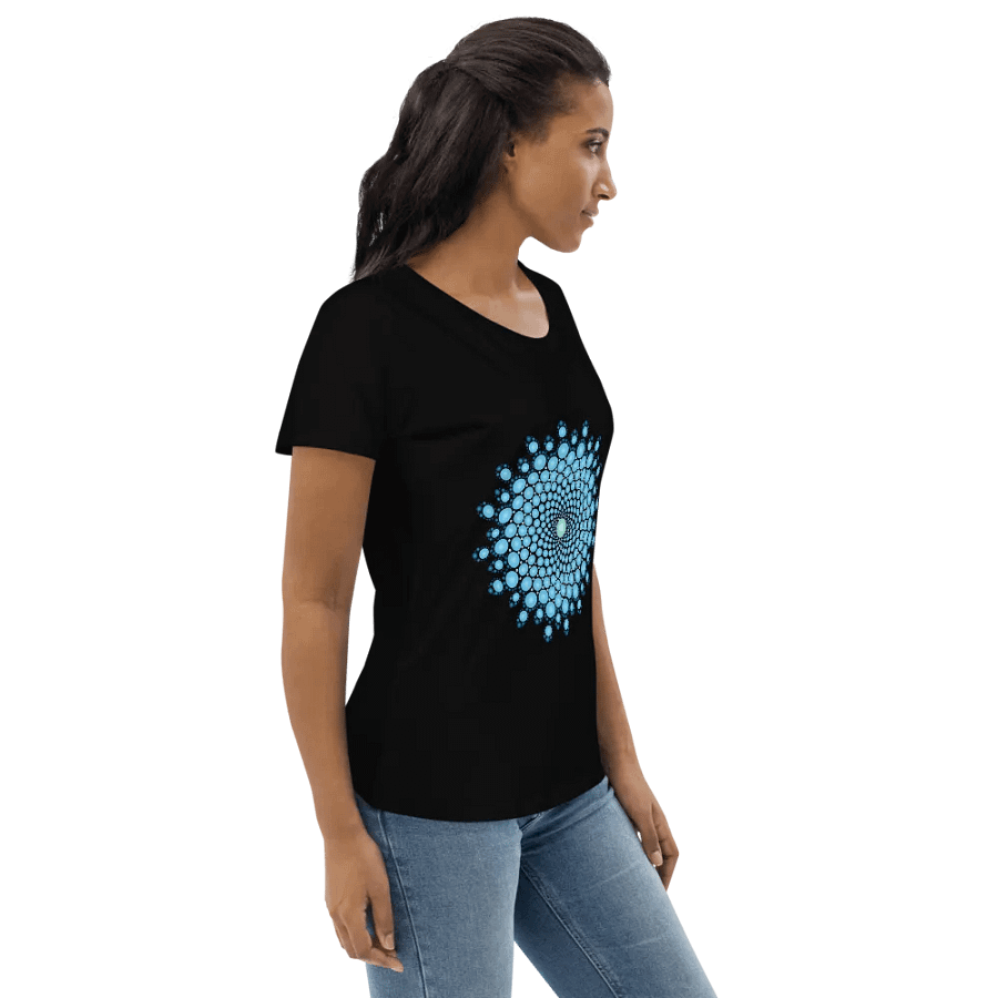 Blue Dot Mandala Women's Eco T-Shirt product image (6)