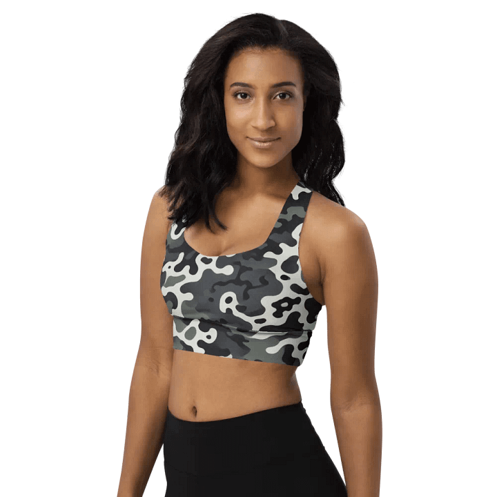 The Capri Longline Sports Bra product image (1)