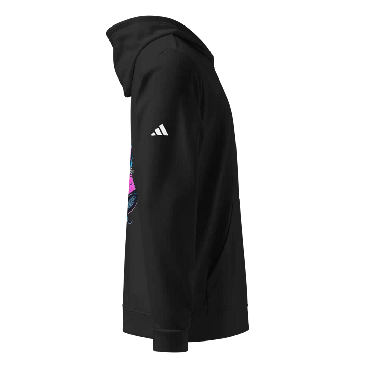 Sudadera Adidas & ELUNIVERSODEJDC Ángel Miguel y Lilit, con Diseño Místico de Ojo y Pirámide product image (2)