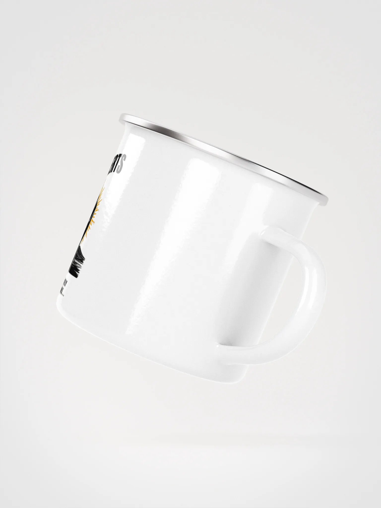 Introverts Unite Enamel Mug product image (3)