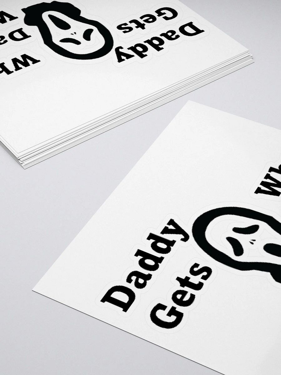 Daddy Gets What Daddy Wants Sticker product image (4)