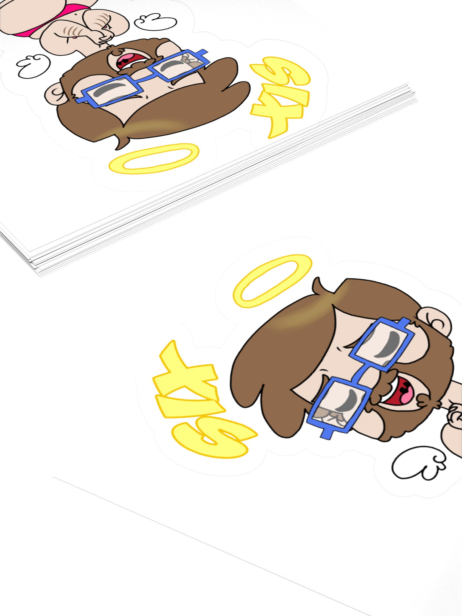 Six Heavennnn Sticker product image (10)