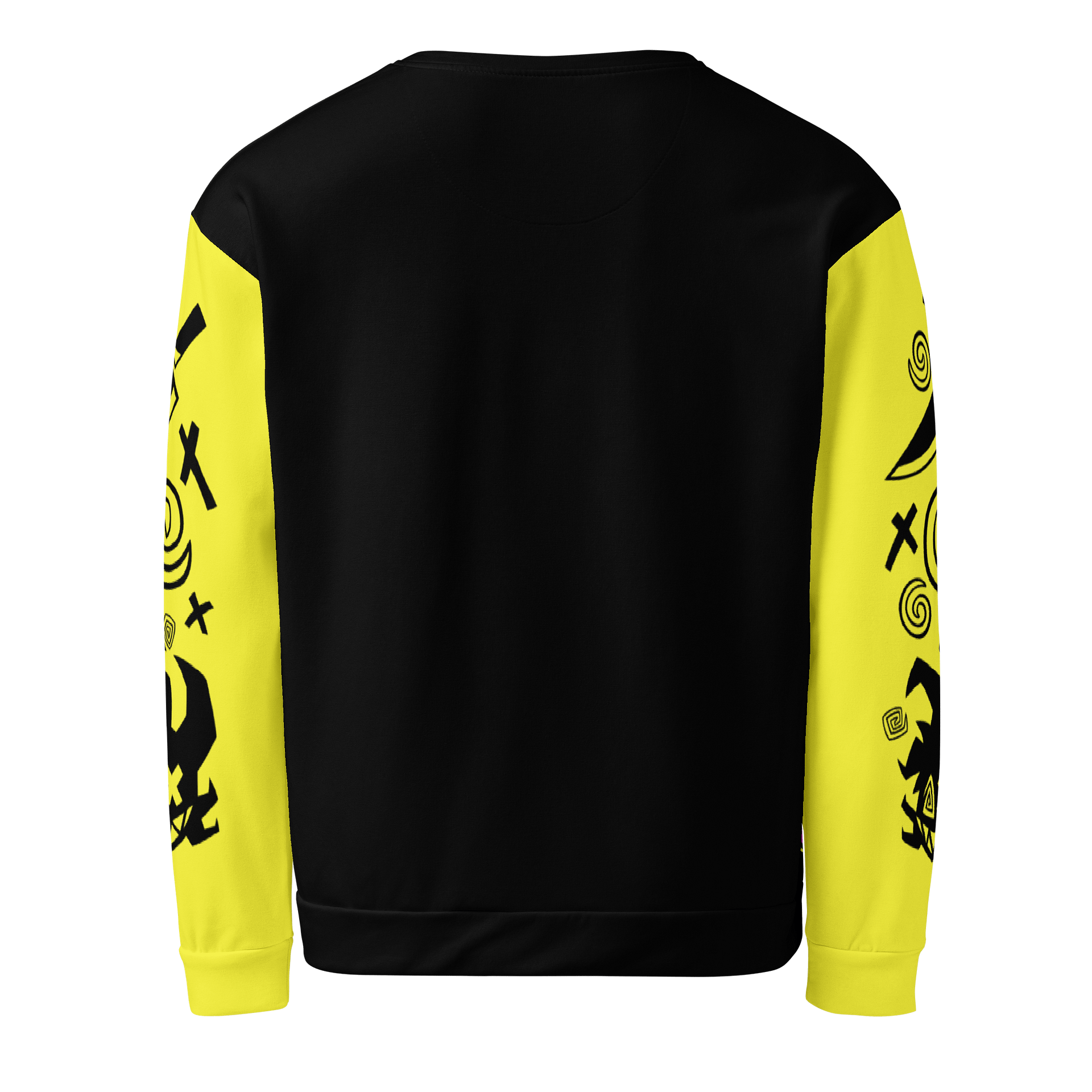 A Little Bit Bad - POX All Over Longsleeve! (Black/Yellow) product image (2)