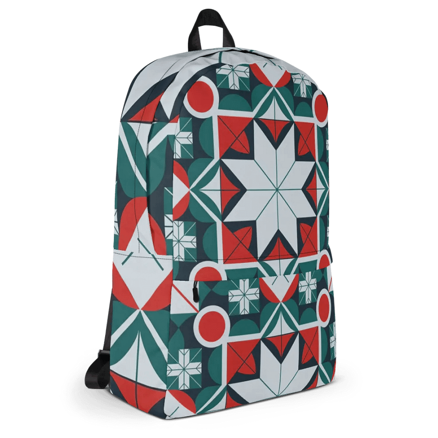 Kaleidoscope patterned All-Over Backpack product image (5)