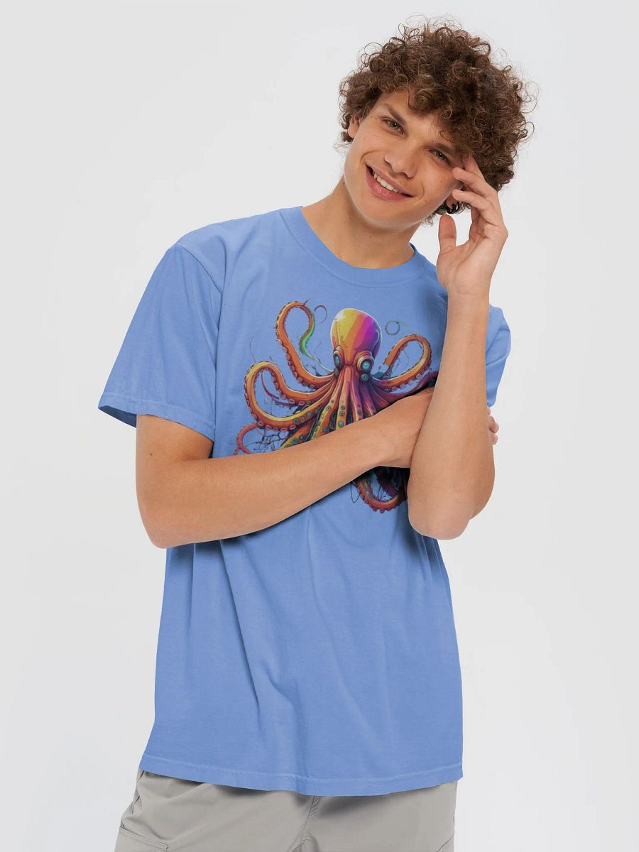 Octopus Robot T Shirt product image (45)
