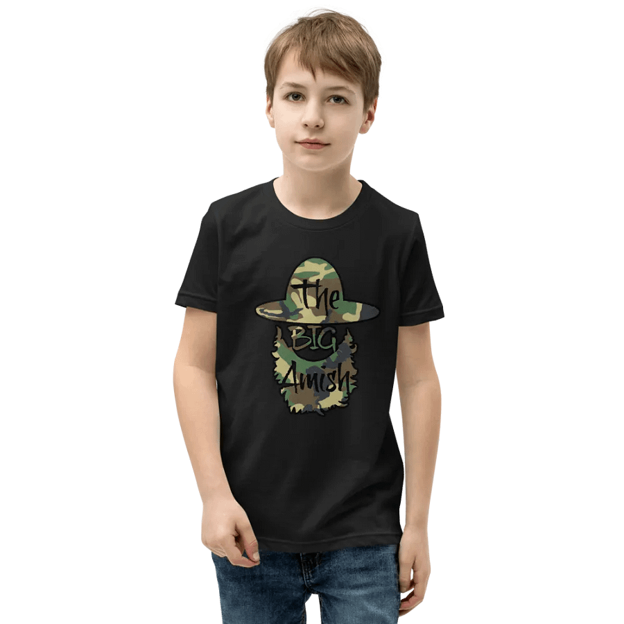 Camouflage Amish Youth T-Shirt product image (1)