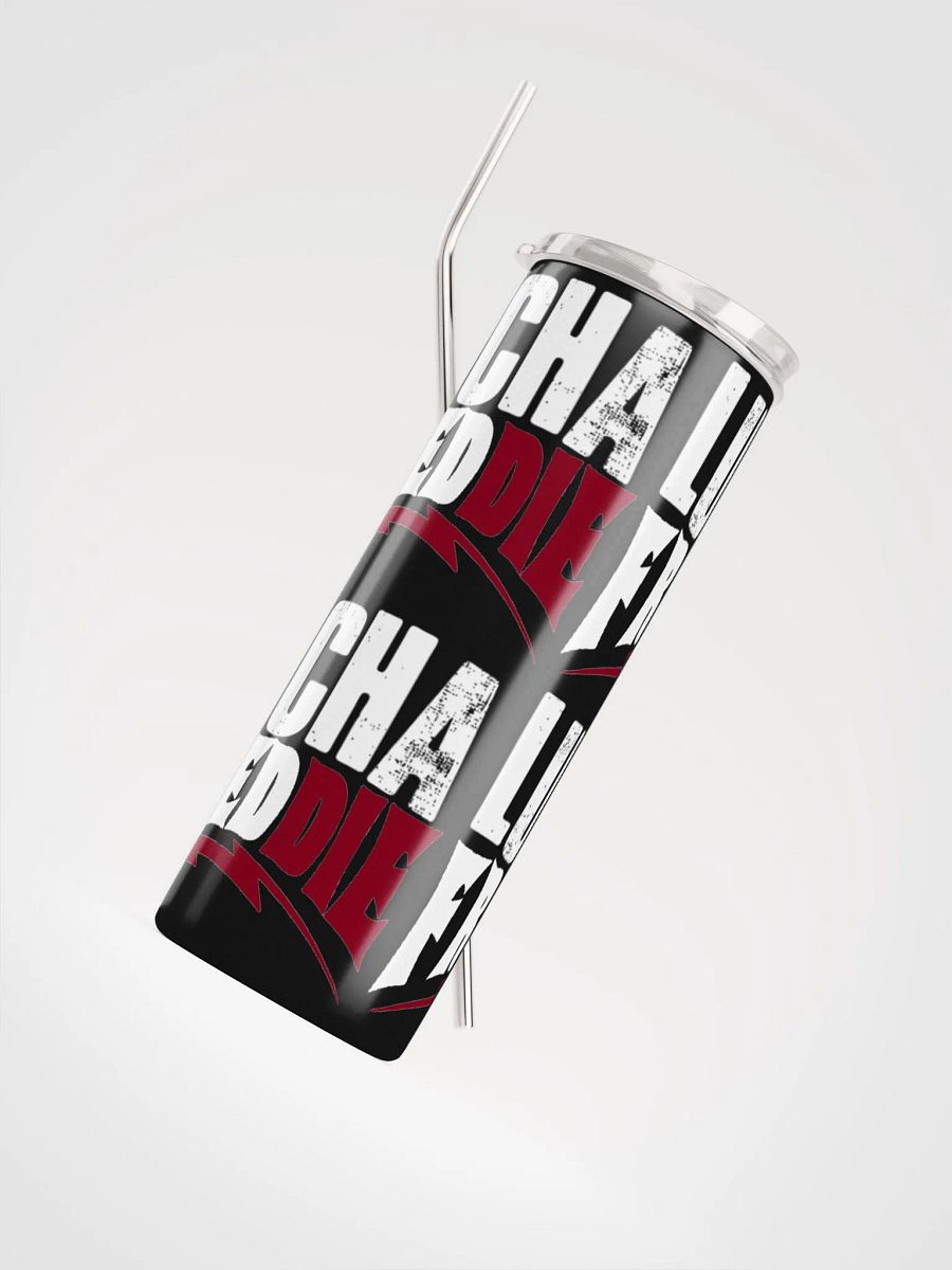 LuchaFredDIE logo tumbler product image (4)
