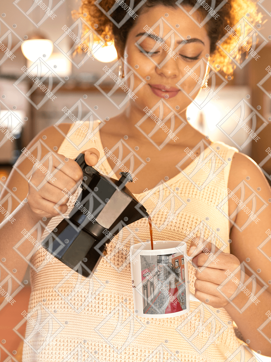 NN Designer Boutique x Camila Arraiza: Mug(Afro-Boricua) – Love is Brewing in Old San Juan product image (7)