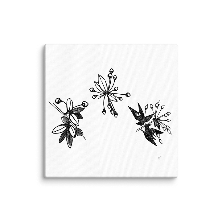Blank Canvas: Unleash Your Artistic Vision - Stylized Plants product image (1)