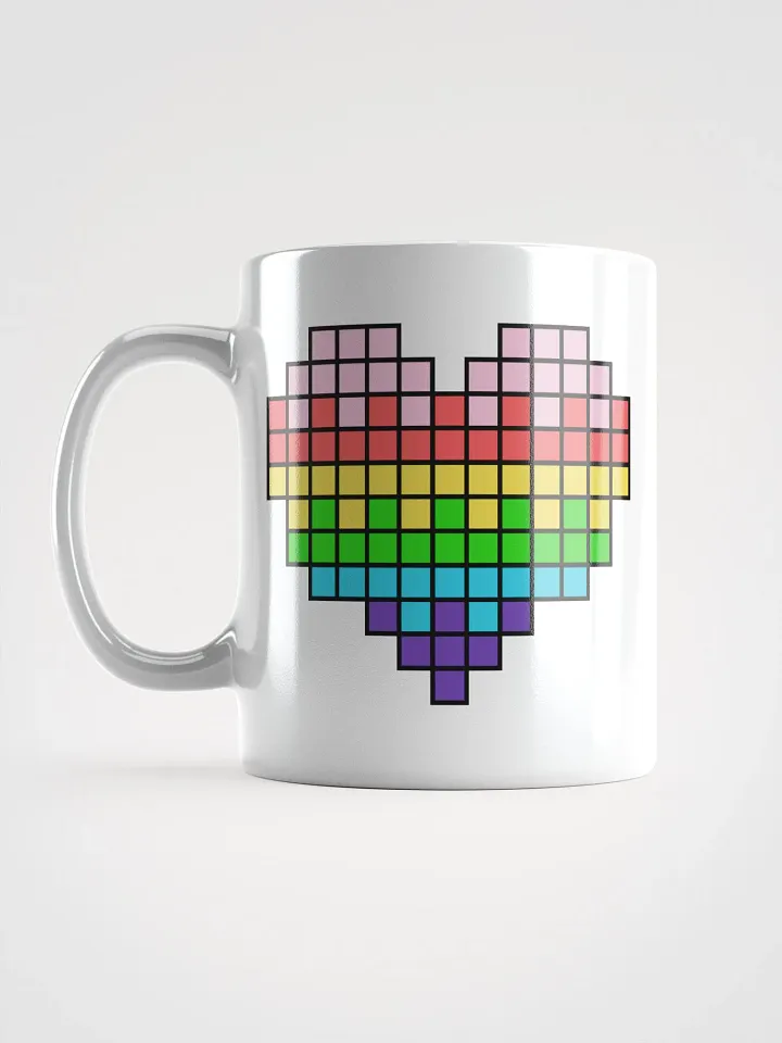 Easter Heart White Glossy Mug product image (1)