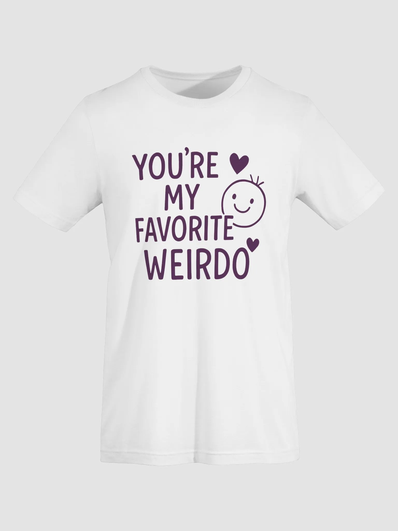 You’re My Favorite Weirdo Supersoft T-Shirt product image (5)