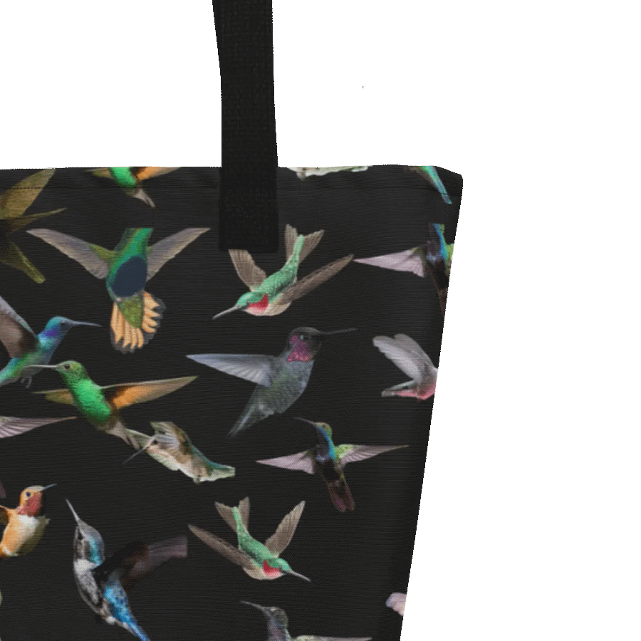 colorful hummingbirds tote for birders friends moms product image (9)