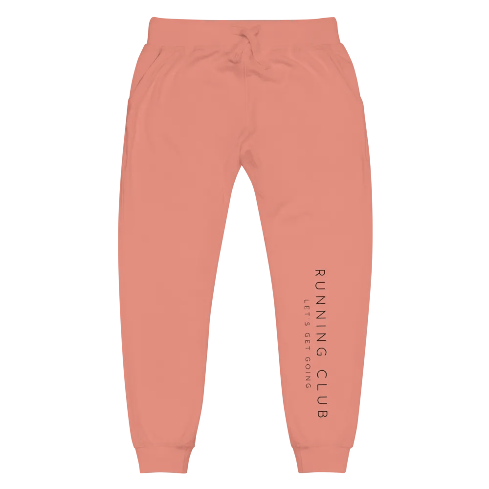 'Running Club | Let's Get Going' Unisex Fleece Sweatpants product image (9)