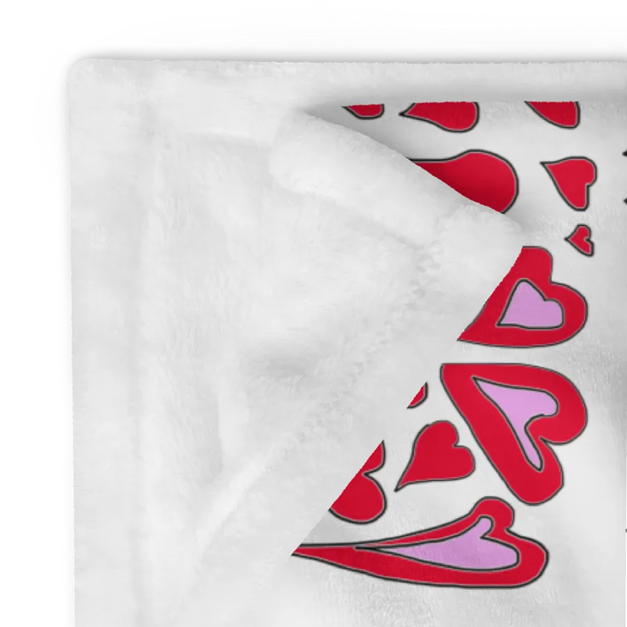 Victoria secret online heart blanket