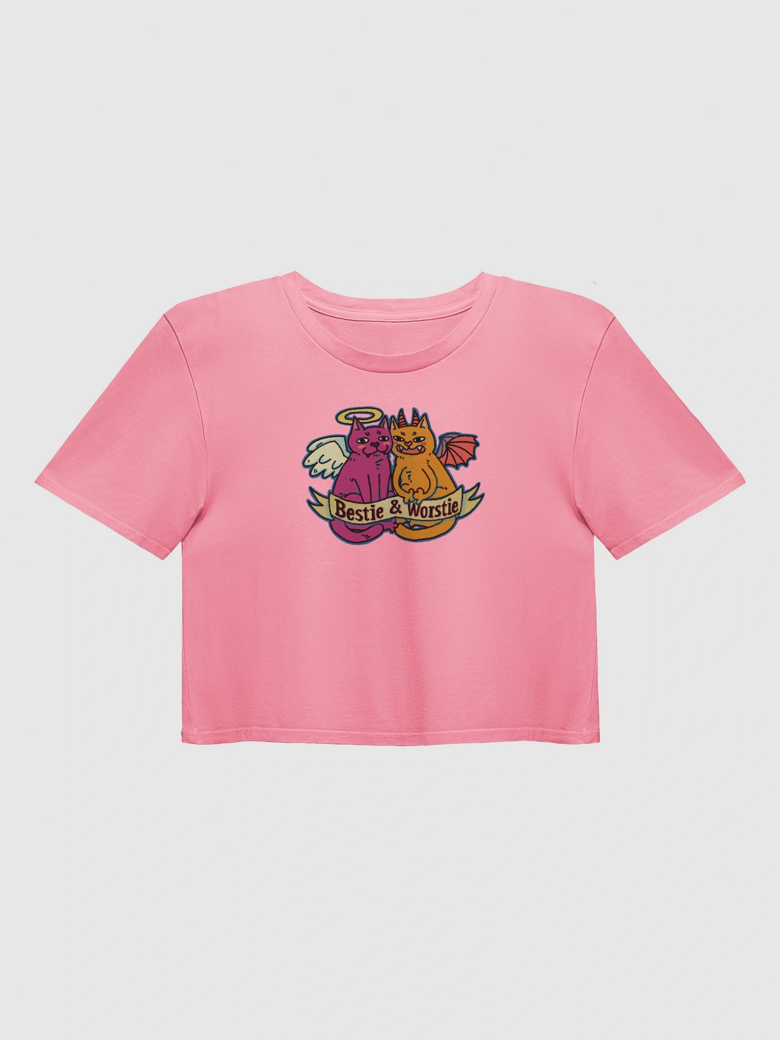 Bestie Worstie Cropped Tee! product image (3)