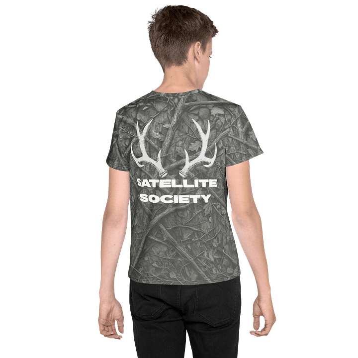 Satellite Society Carolina Camo Youth T-Shirt (Blue Ridge Bark) product image (2)
