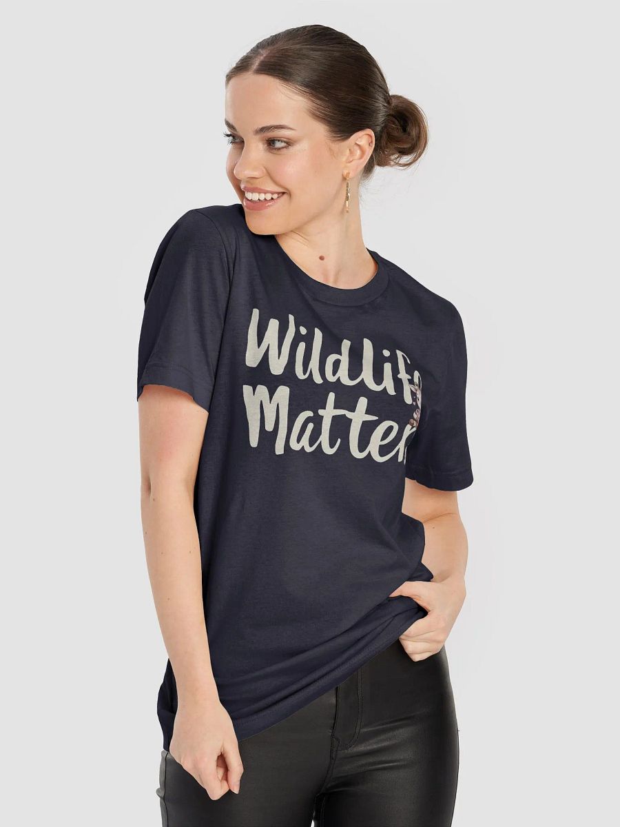 Cute Giraffe Animal Lover Tee, Conservation Awareness Shirt, Vet Tech Gift, Wildlife Rescue Unisex Graphic Tee, Wildlife Matters Giraffe T-Shirt product image (5)