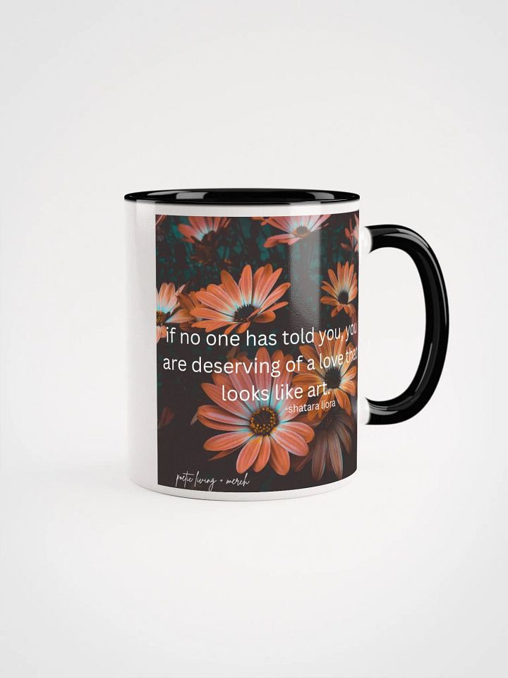 love like art quote mug product image (1)