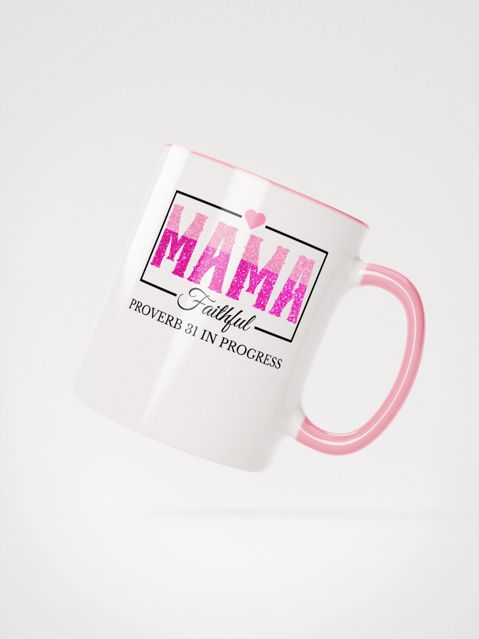 Proverb 31 In Progress, Faithful Mom Ceramic Mug product image (2)