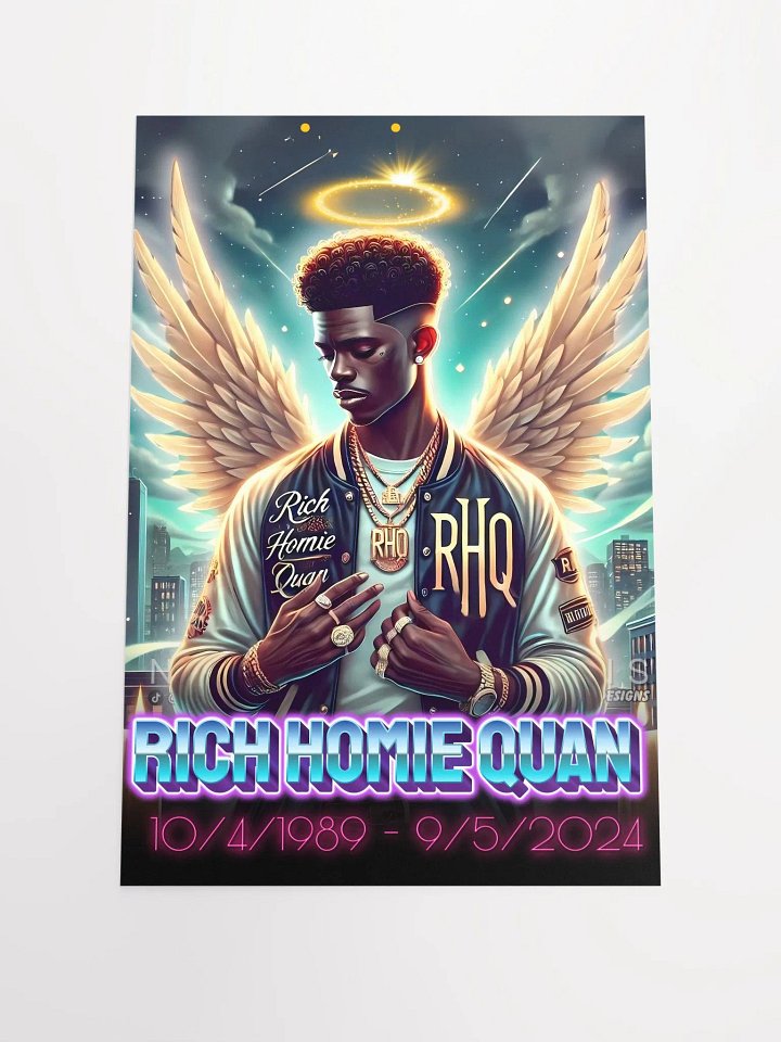 RIP RICH HOMIE QUAN POSTER product image (1)