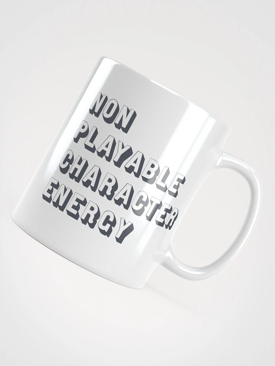 OkayishAF NPC Energy 20oz Mug White product image (4)