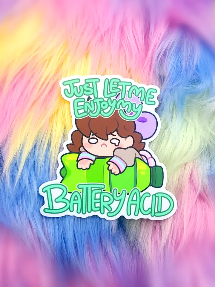 Battery Acid | Sticker product image (2)