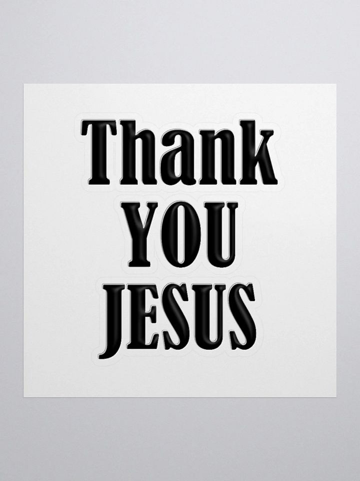 THANK YOU, JESUS, product image (1)