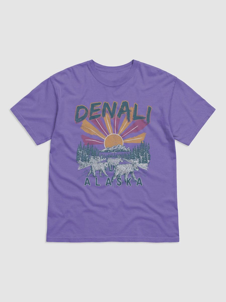 Denali National Park, Alaska Tee | Retro-Style Western T-Shirt for Travel and Road Trips product image (46)