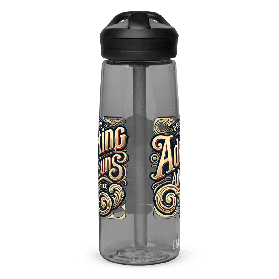 Vintage-Style Ornate Water Bottle Ad product image (2)