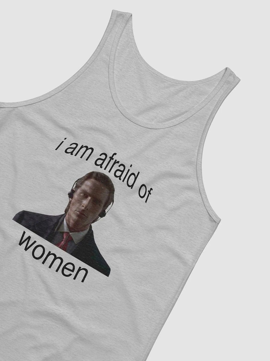 i am afraid of women tank top product image (4)