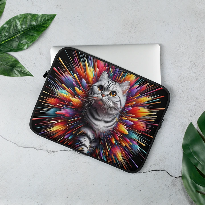 Laptop Sleeve: American Shorthair product image (2)