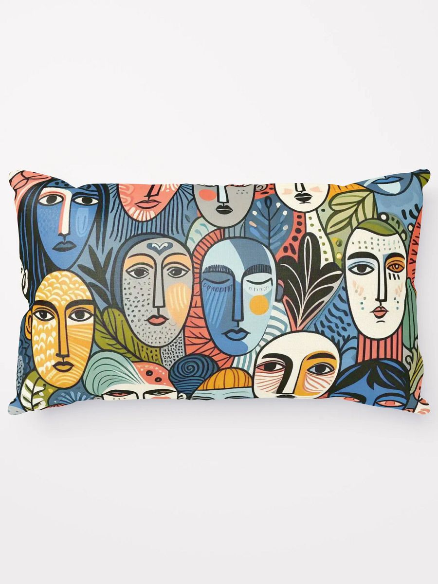Faces Art Pillow product image (13)