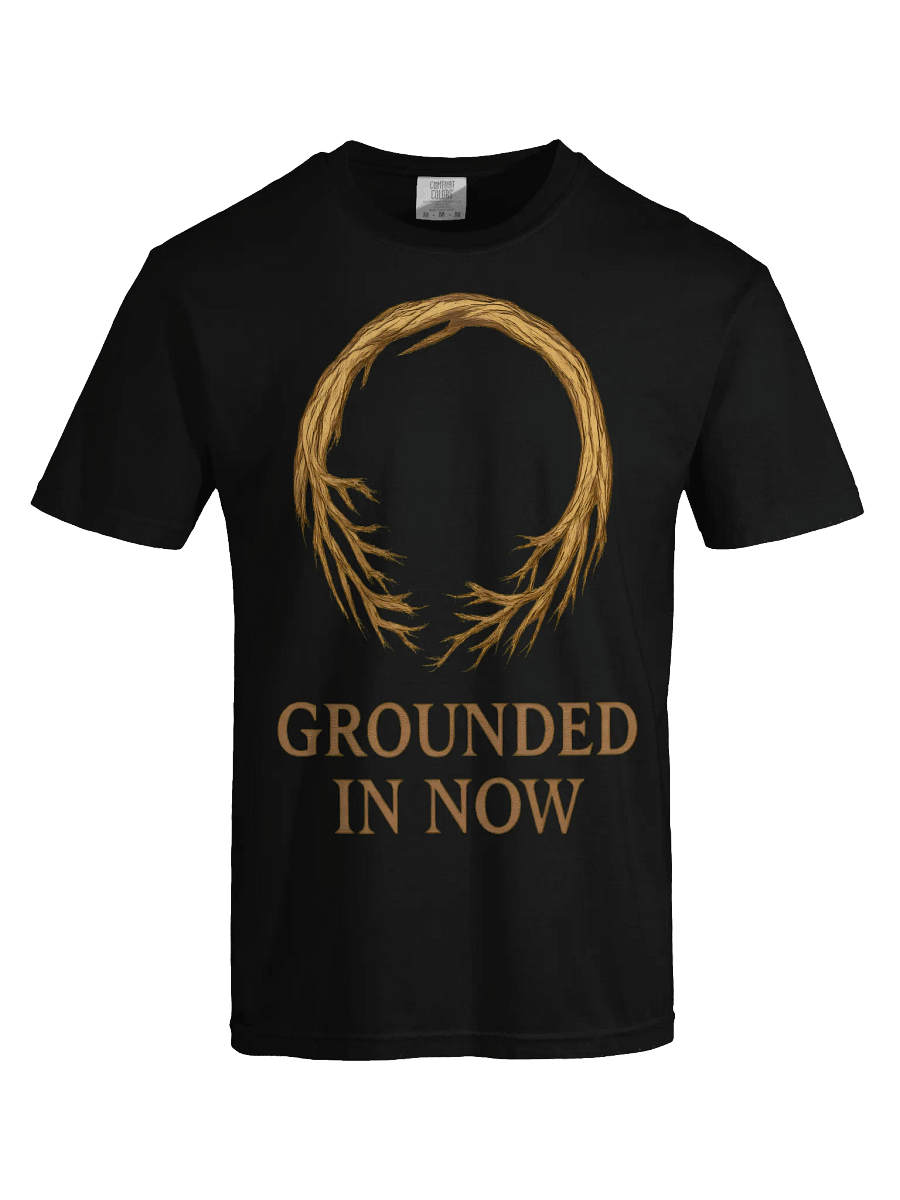 Grounded in Now Tree Wreath Tee product image (5)