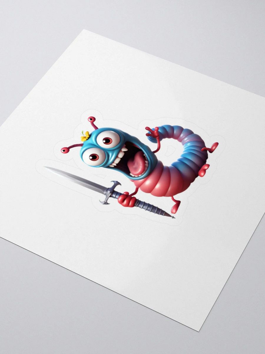 Worm Sticker product image (3)