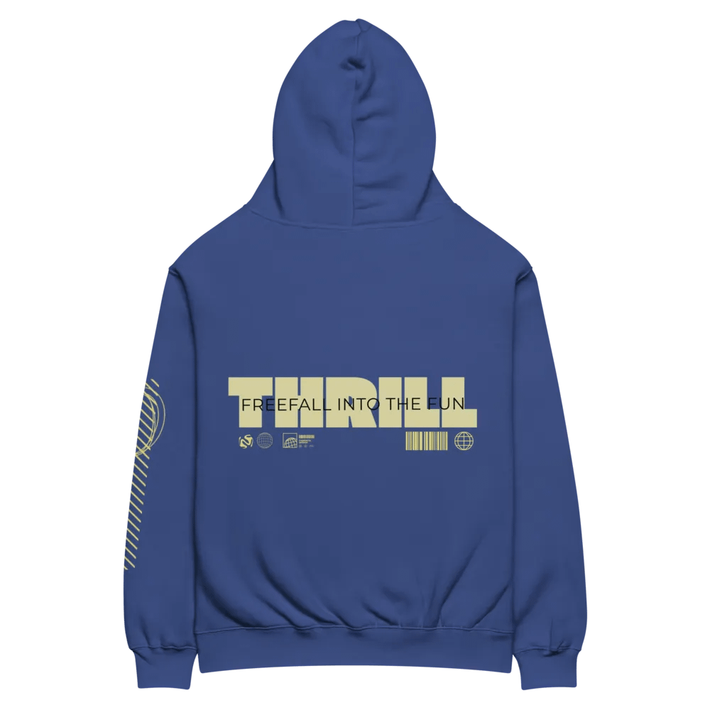 Thrill Seeker: Unleash the Fun: Oversized Hoodie product image (5)